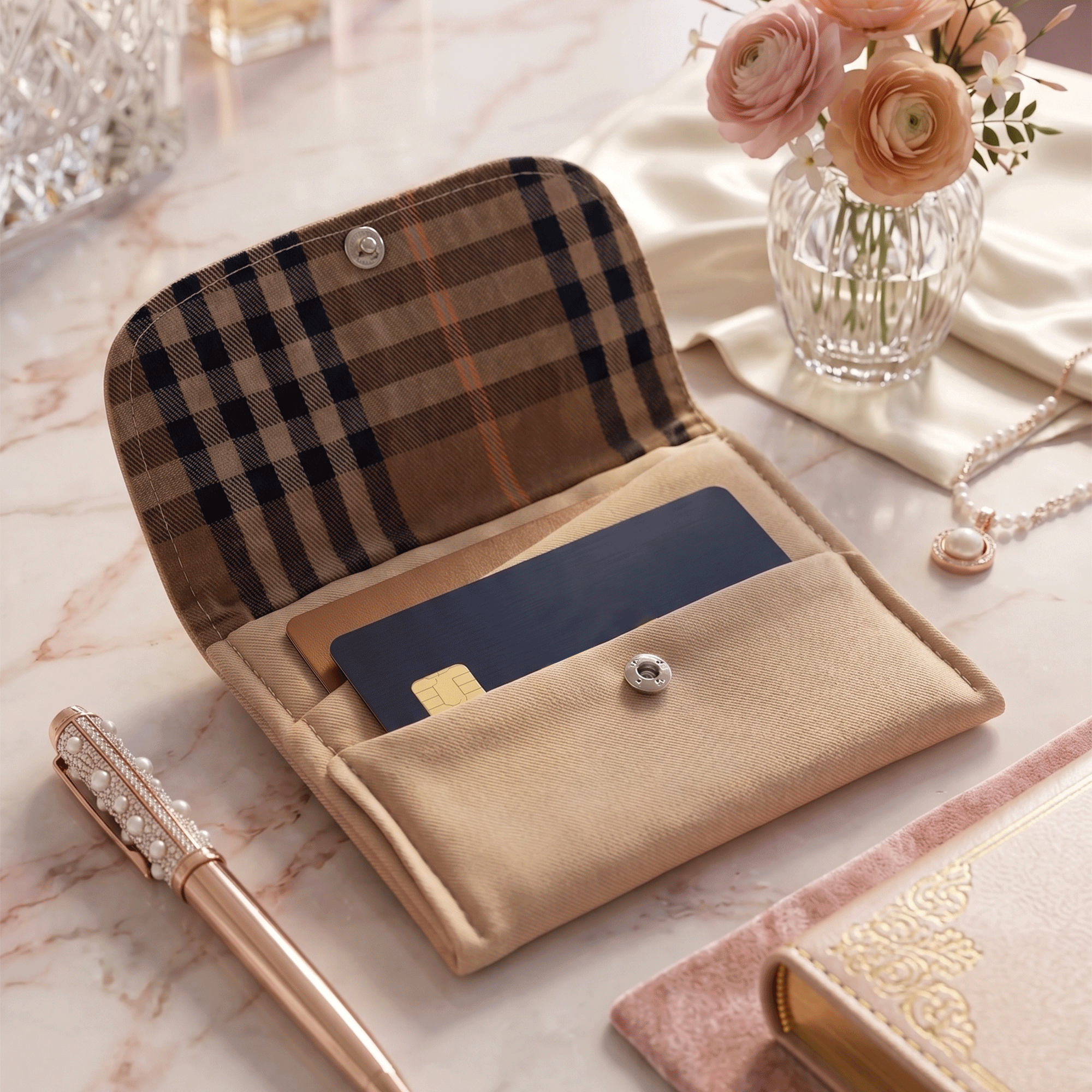 Card Wallet Sewing Pattern PDF