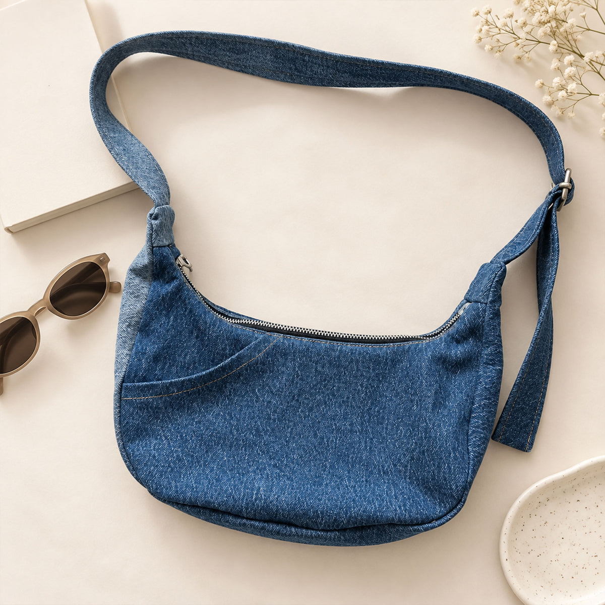Crescent Crossbody Bag Sewing Pattern