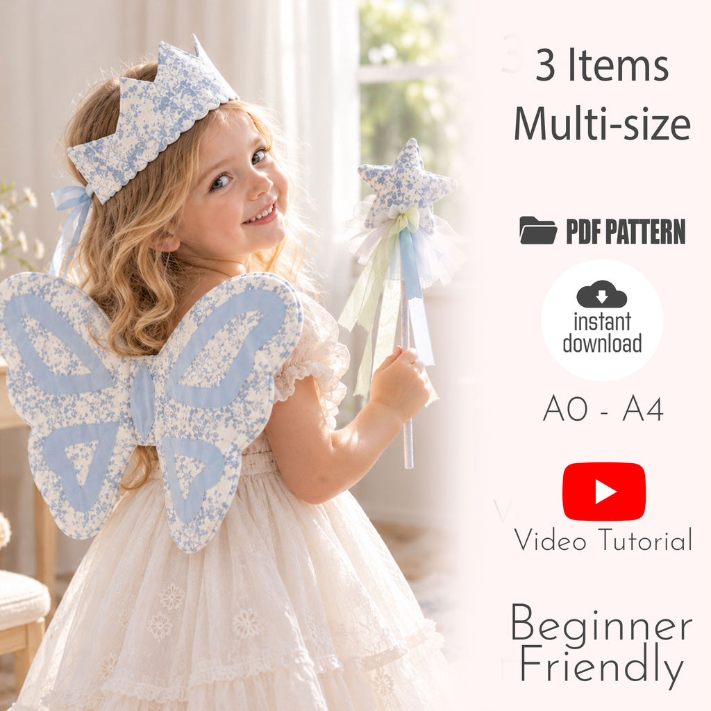 Butterfly Fairy Costume Sewing Pattern