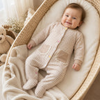 Baby Gingham Footed Romper