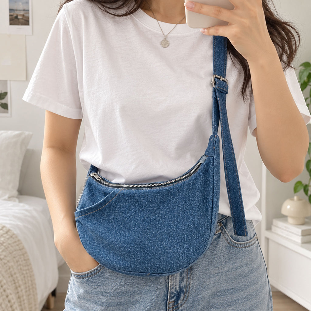 Crescent Crossbody Bag Sewing Pattern