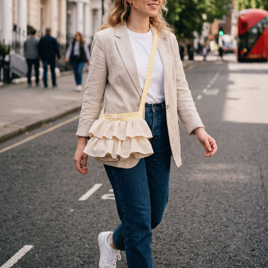 Layered Ruffle Bag Sewing Pattern PDF