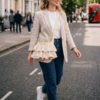 Layered Ruffle Bag Sewing Pattern PDF