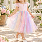 Girls Tulle Dress Sewing Pattern