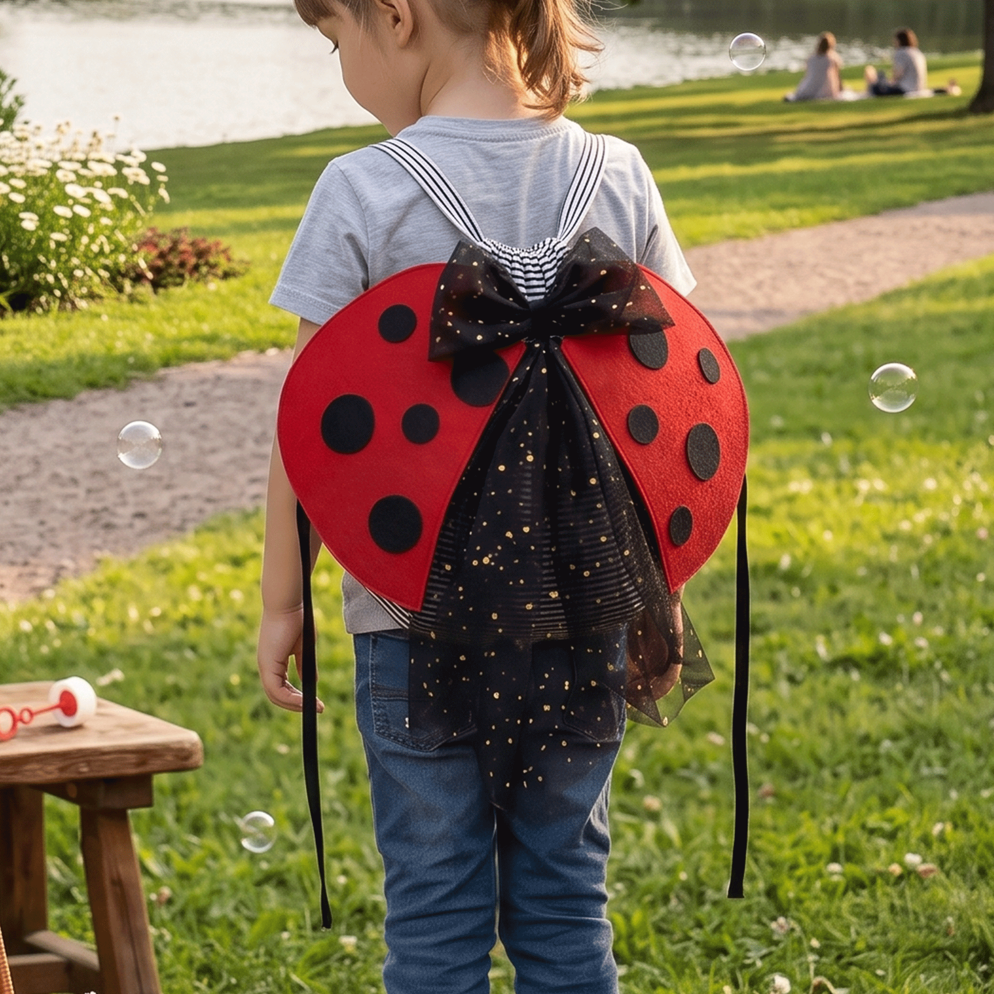 Ladybug Backpack Sewing Pattern PDF