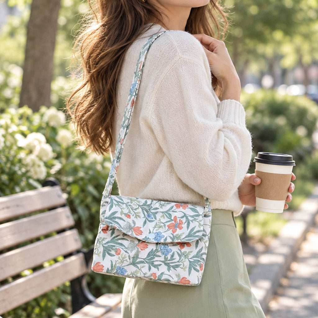 Mini Flap Crossbody Bag Sewing Pattern PDF
