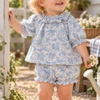 Baby Blouse and Bloomers Sewing Pattern PDF