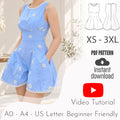 Daisy Lace Romper Sewing Pattern