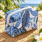 Quilted Boxy Makeup Bag Sewing Pattern