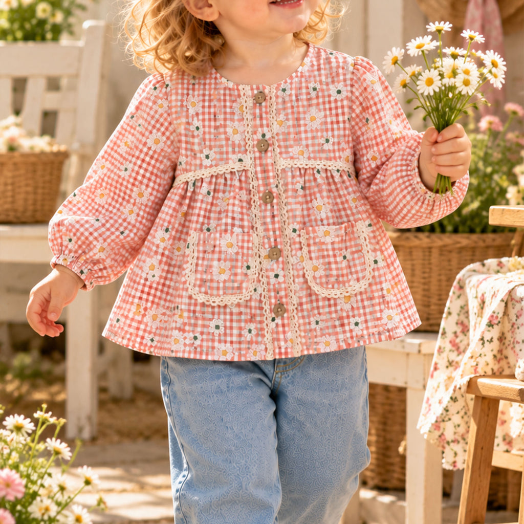 Girls Blouse Sewing Pattern