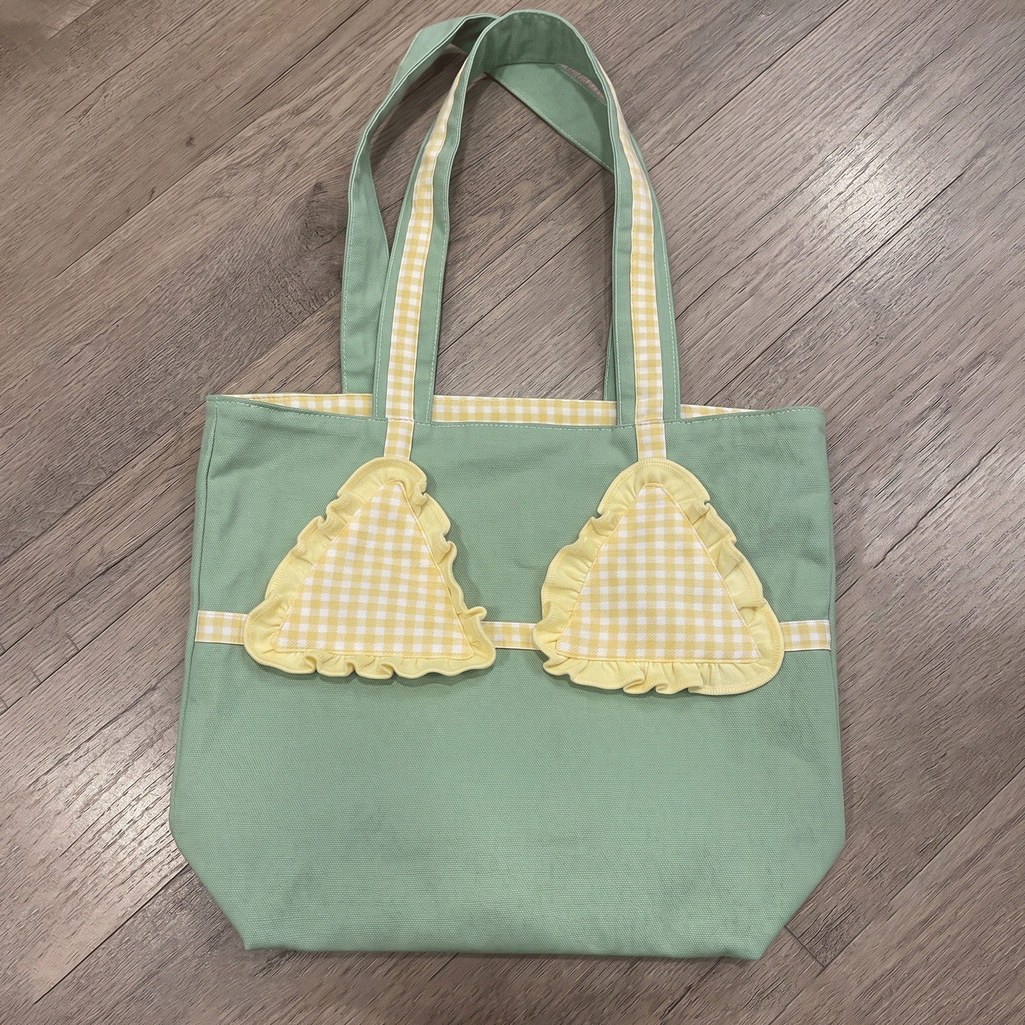 Ruffle Tote Bag Sewing Pattern