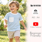 Kids Ringer T-Shirt Sewing Pattern