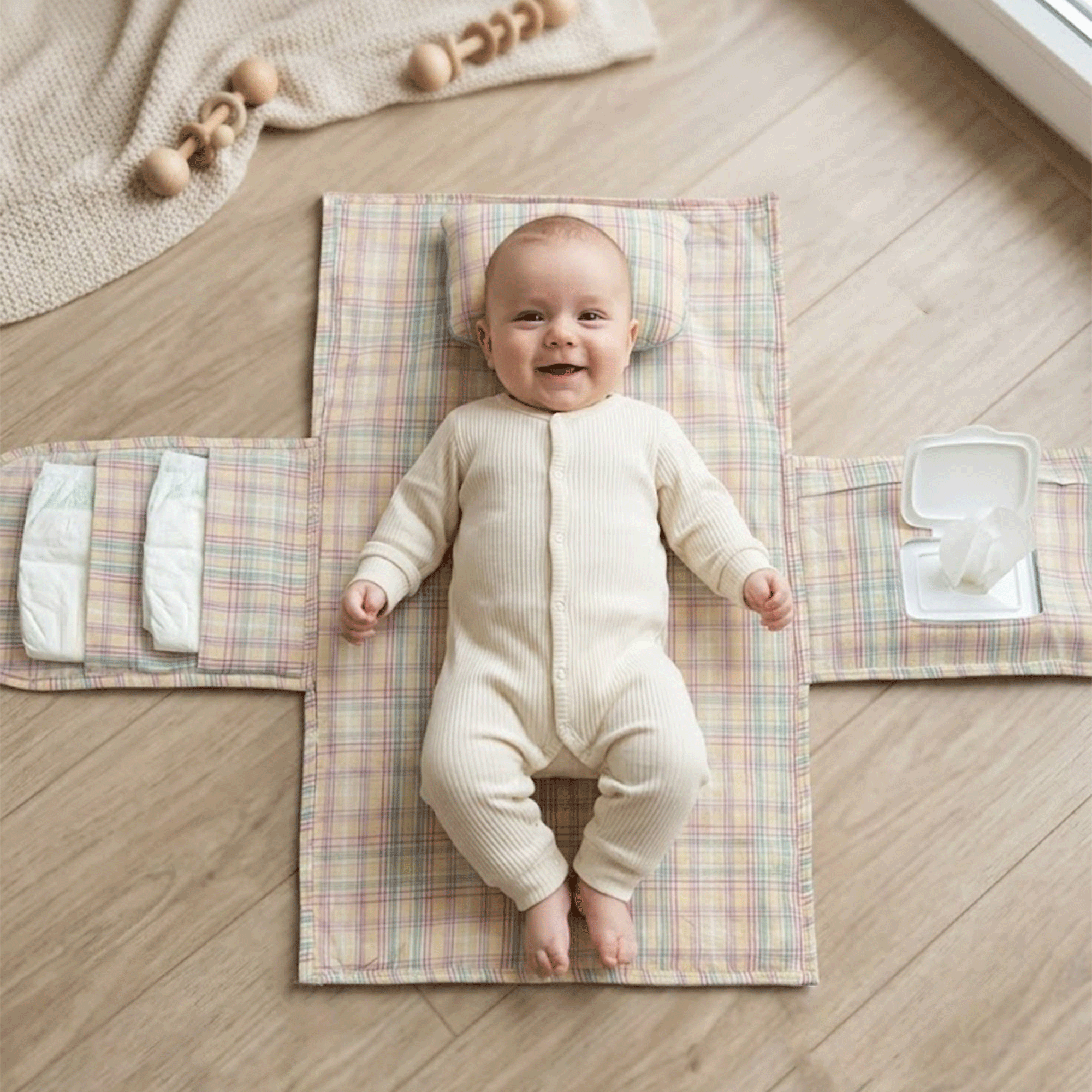 Baby Changing Mat Sewing Pattern PDF
