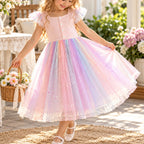 Girls Tulle Dress Sewing Pattern