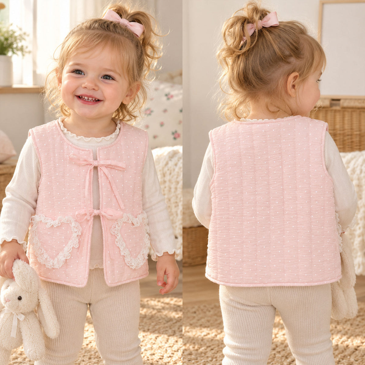 Sweetheart Bow Vest Sewing Pattern
