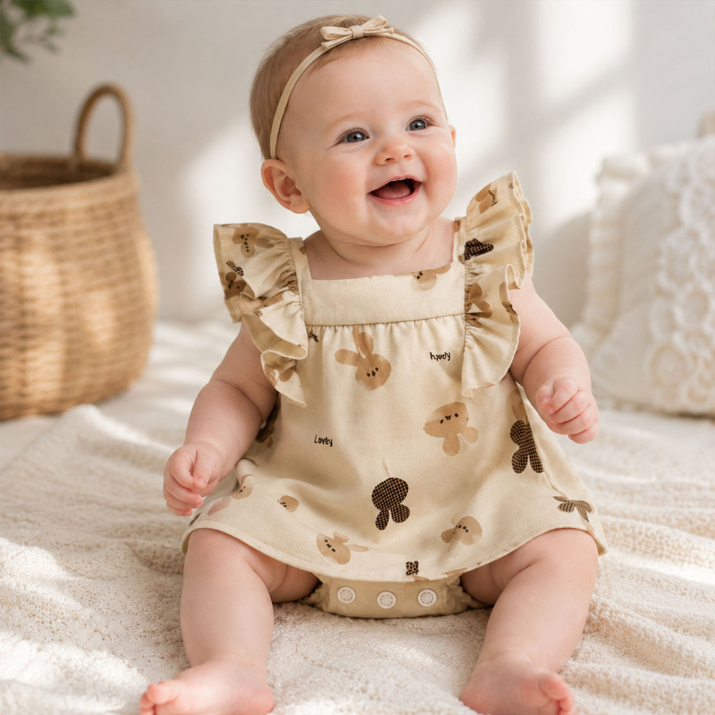 Baby Ruffle Romper Sewing Pattern