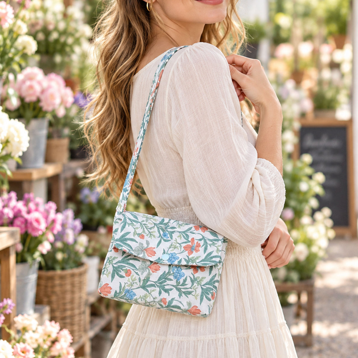 Mini Flap Crossbody Bag Sewing Pattern PDF