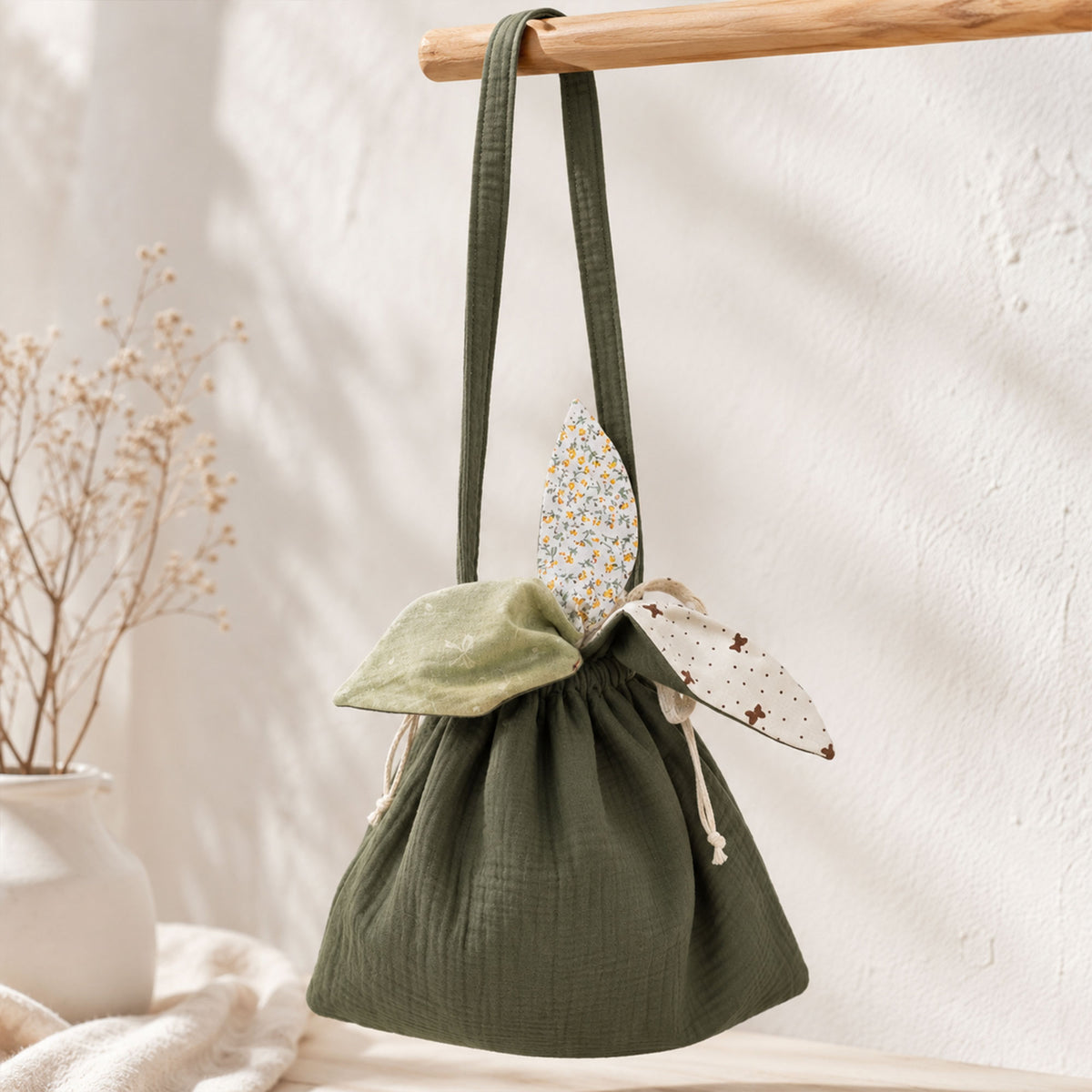 Petal Drawstring Bag Sewing Pattern