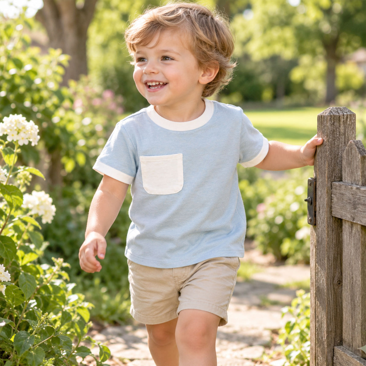 Kids Ringer T-Shirt Sewing Pattern