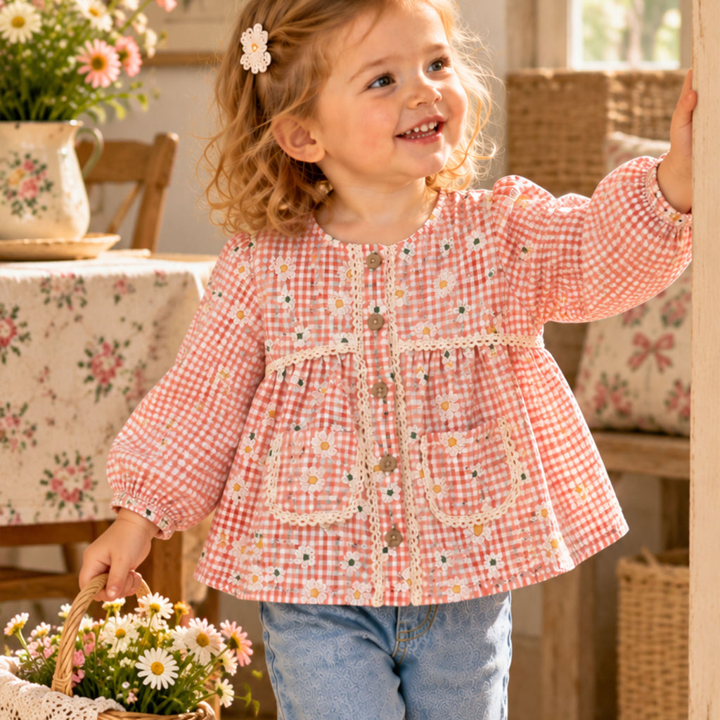 Girls Blouse Sewing Pattern