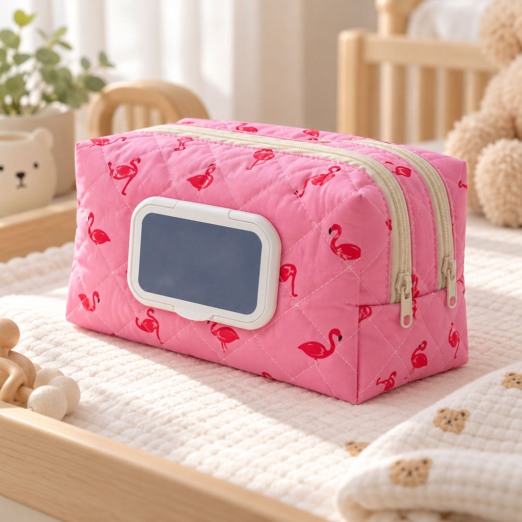 Diaper & Wipes Organizer Pouch Sewing Pattern PDF