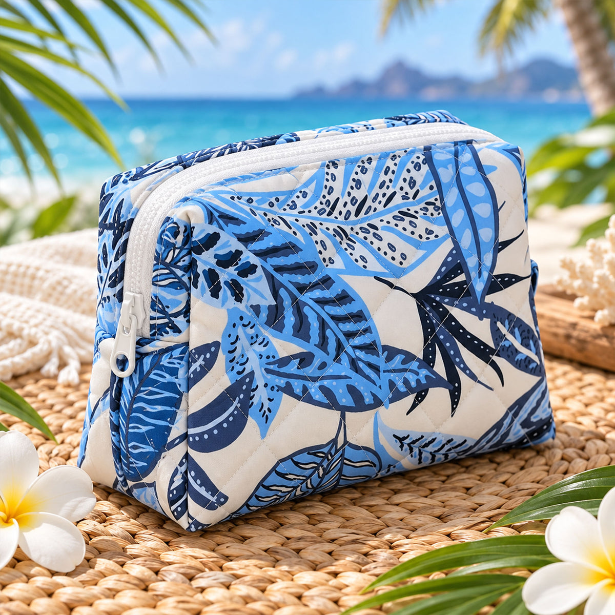 Quilted Boxy Makeup Bag Sewing Pattern