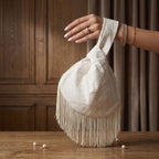 Round Fringe Knot Bag Sewing Pattern