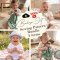 Baby Set Sewing Pattern Bundle | Bucket Hat
