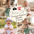 Baby Set Sewing Pattern Bundle | Bucket Hat