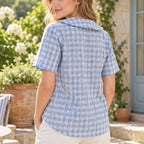 Peter Pan Collar Blouse Sewing Pattern PDF