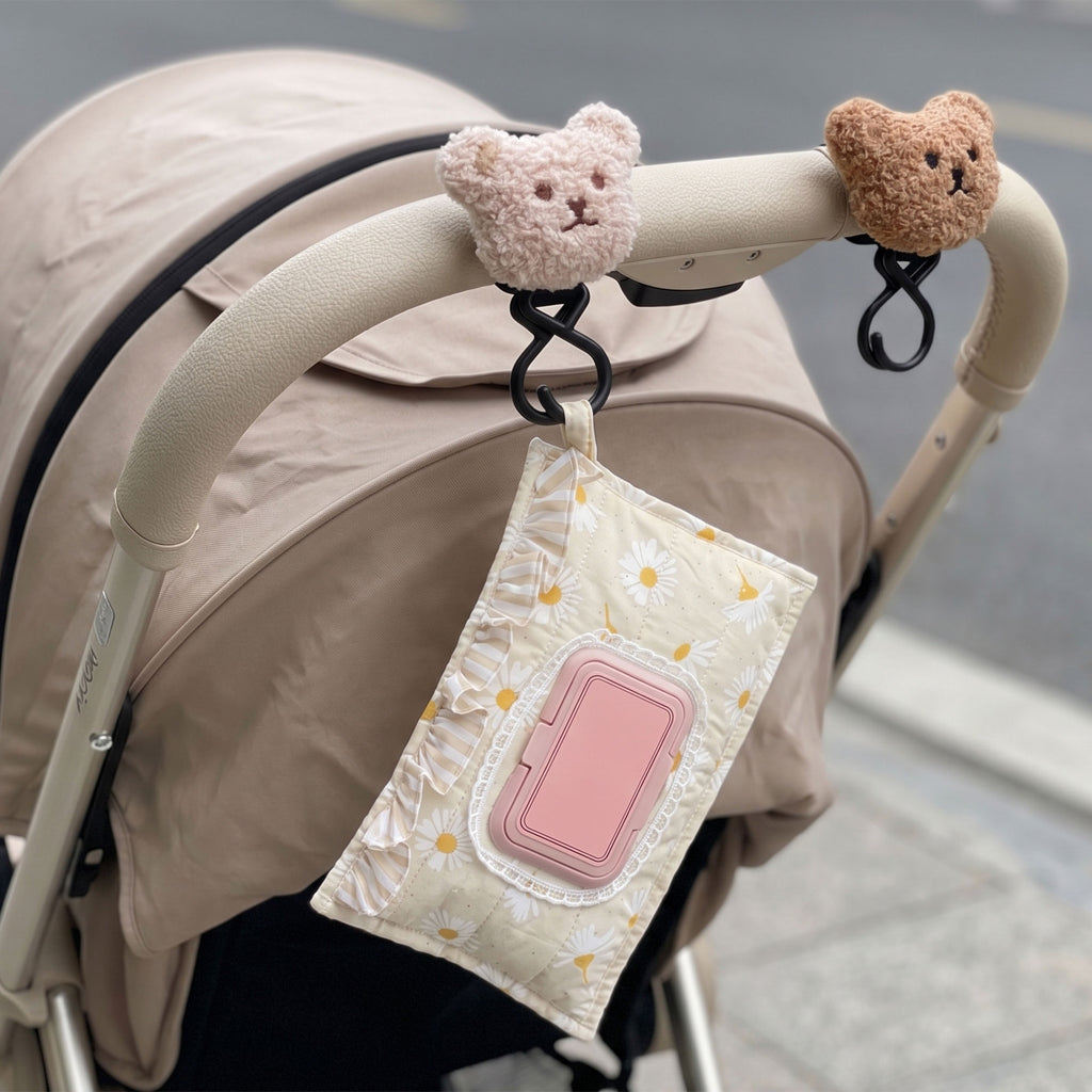 Ruffle Stroller Wipes Pouch PDF Sewing Pattern