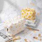 Quilted Ruffle Makeup Bag Sewing Pattern