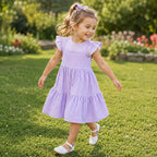 Girls 2 Piece Top and Dress Sewing Pattern