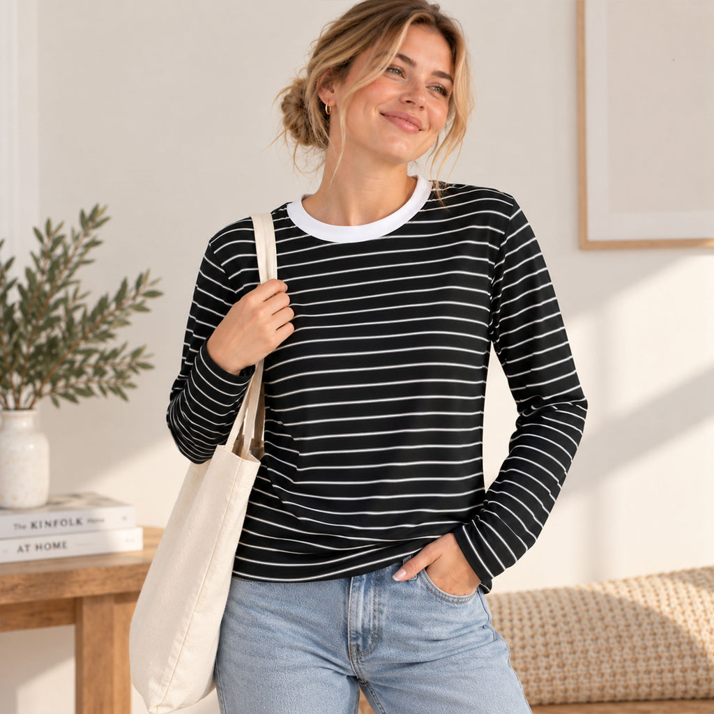 Unisex Long Sleeve Tee Sewing Pattern