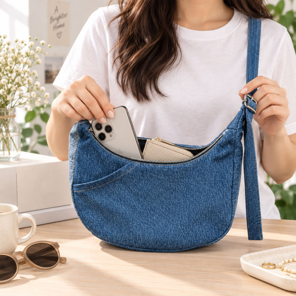 Crescent Crossbody Bag Sewing Pattern