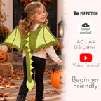 Dragon Wings & Tail Costume Sewing Pattern