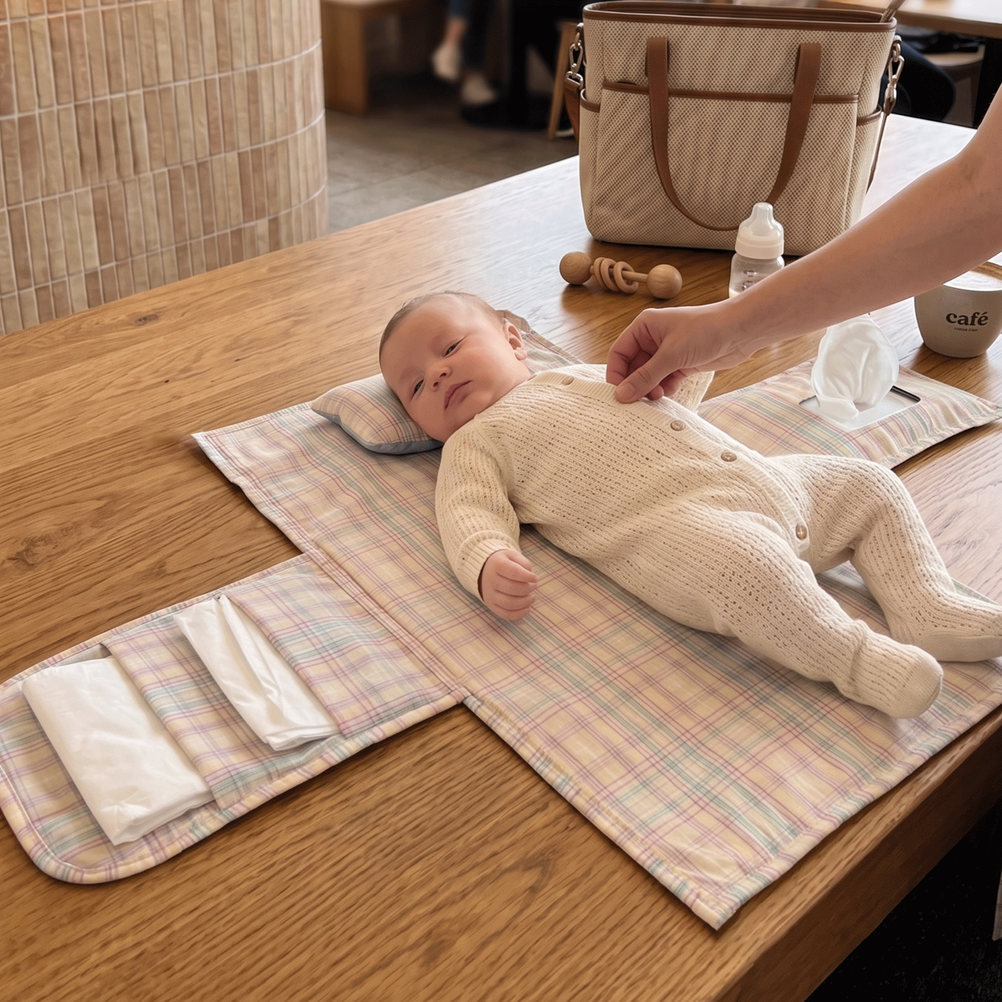 Baby Changing Mat Sewing Pattern PDF