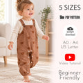 Baby Overall Romper Sewing Pattern