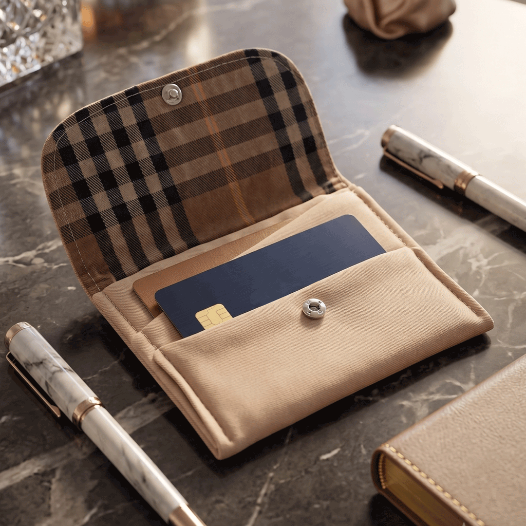 Card Wallet Sewing Pattern PDF