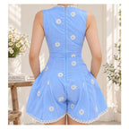Daisy Lace Romper Sewing Pattern
