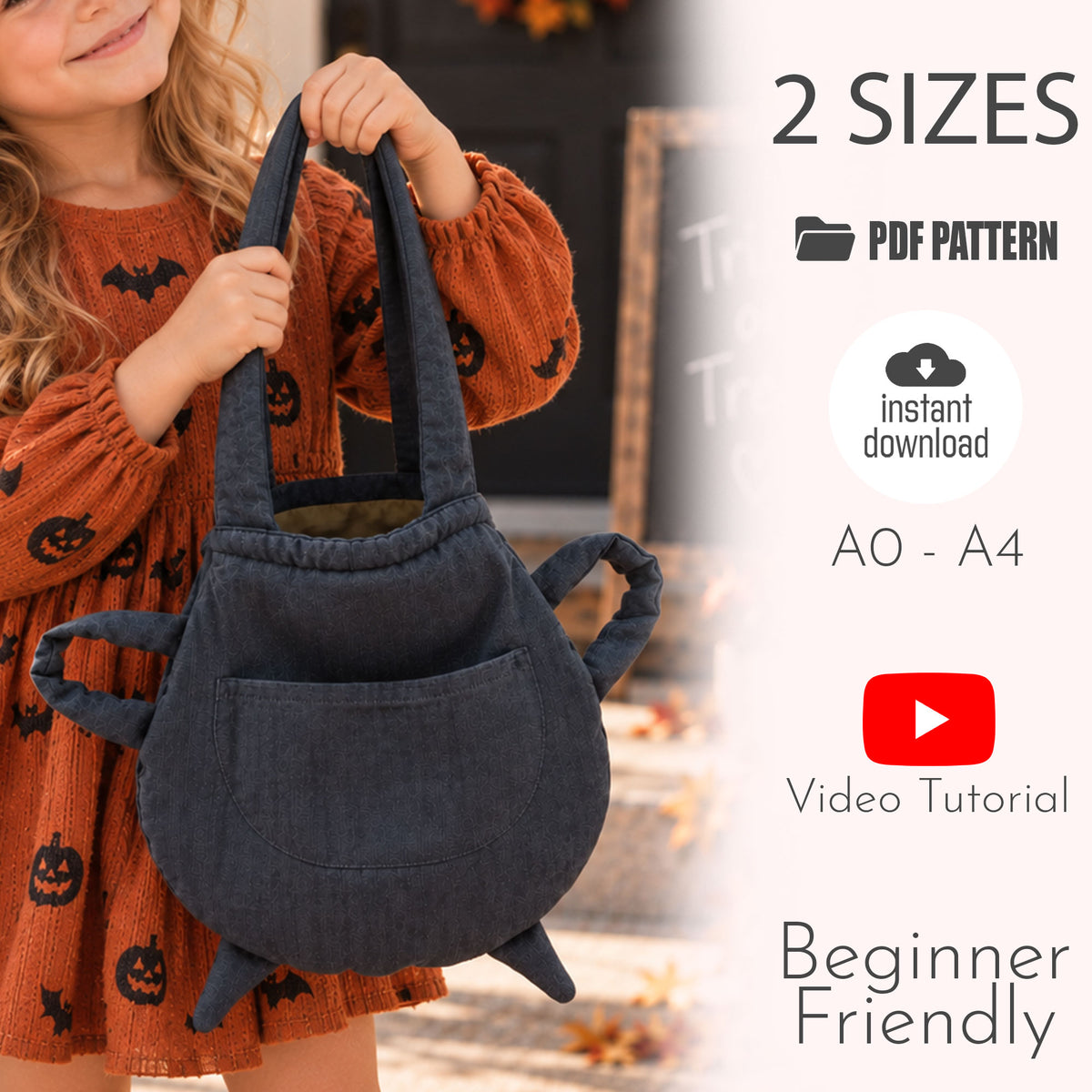 Spider Bag Sewing Pattern PDF