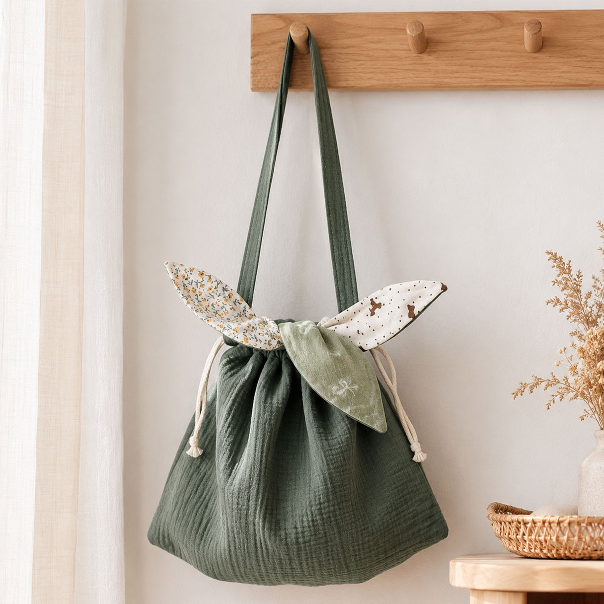 Petal Drawstring Bag Sewing Pattern