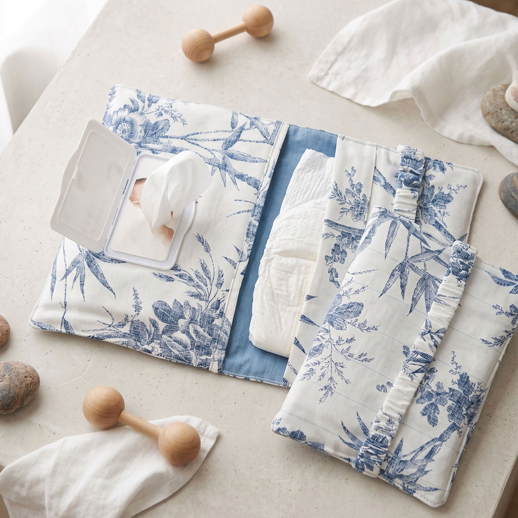 Diaper & Wipes Clutch Sewing Pattern