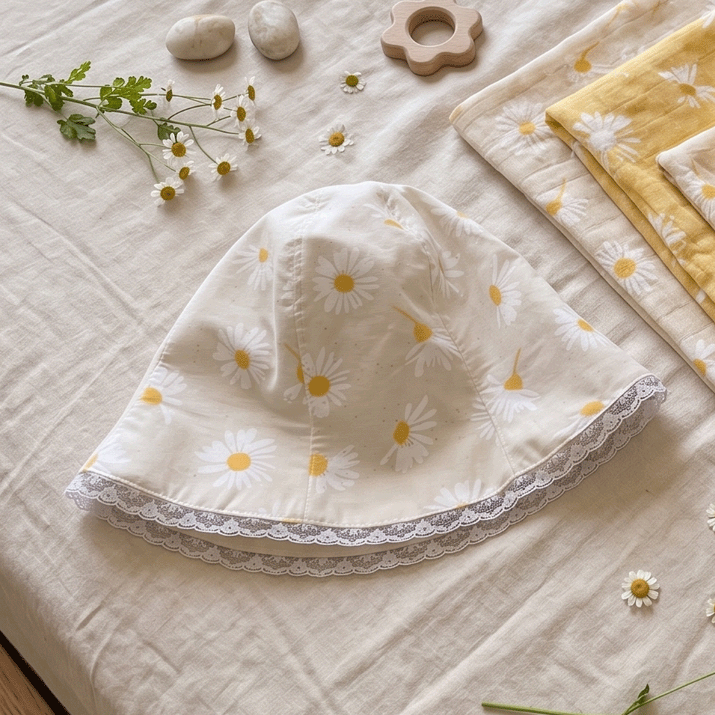 Reversible Baby Sun Hat Sewing Pattern