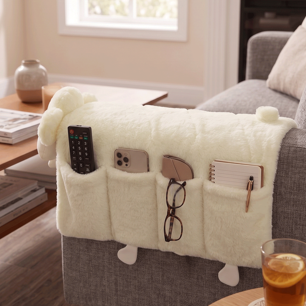 Lamb Sofa Armrest Organizer Sewing Pattern