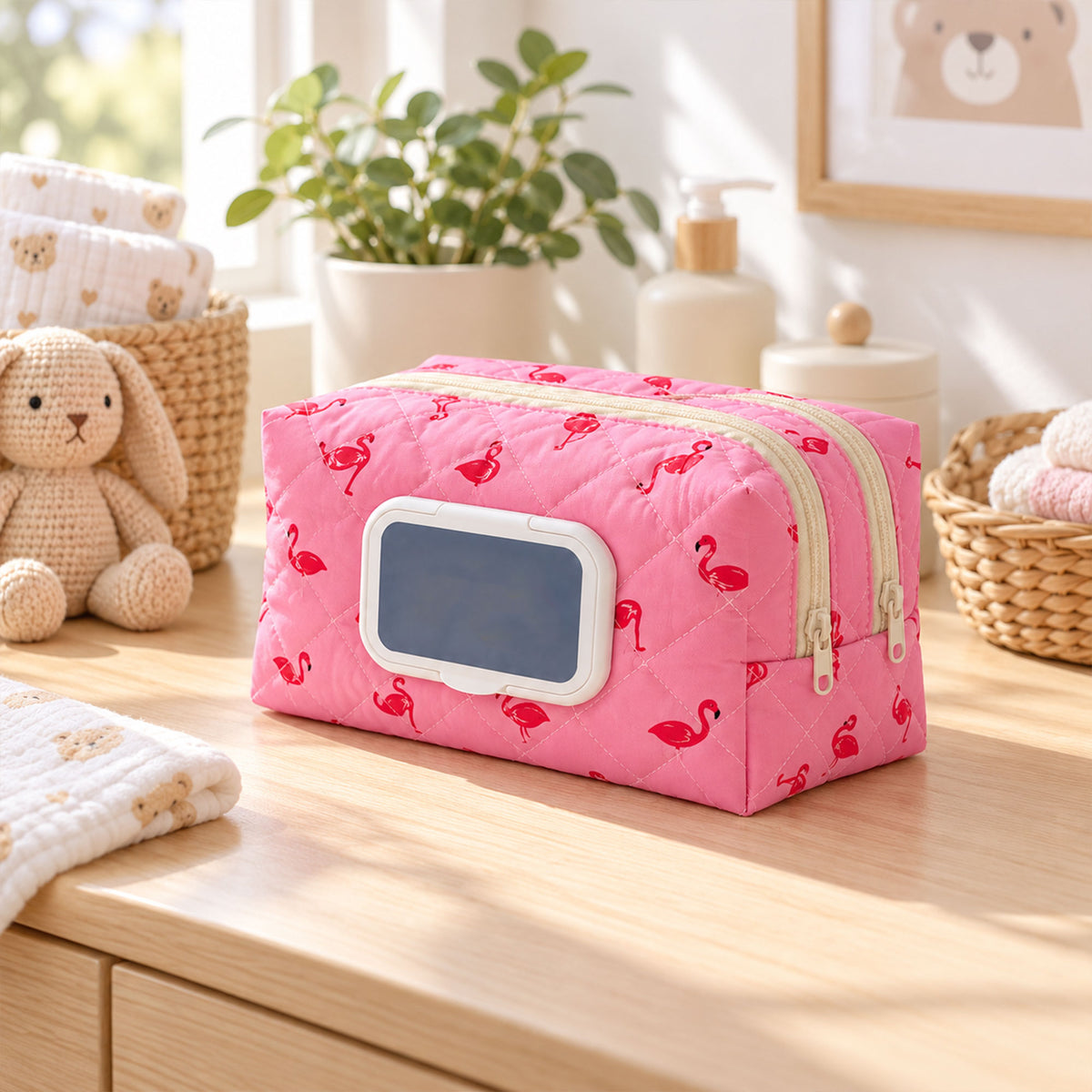 Diaper & Wipes Organizer Pouch Sewing Pattern PDF