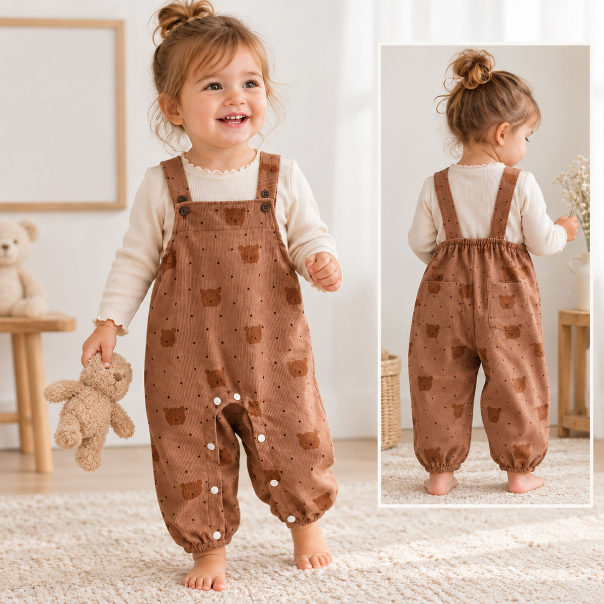 Baby Overall Romper Sewing Pattern