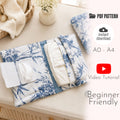 Diaper & Wipes Clutch Sewing Pattern