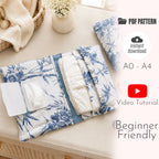 Diaper & Wipes Clutch Sewing Pattern