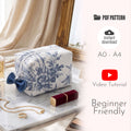 Boxy Makeup Bag Sewing Pattern